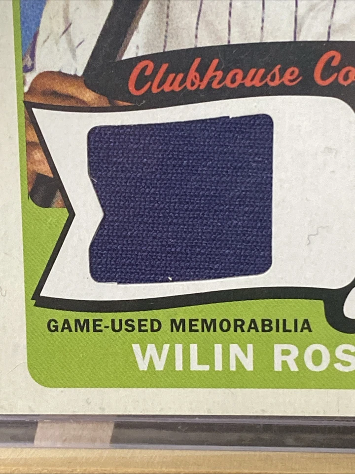 2014 Topps Heritage - Clubhouse Collection Relics Wilin Rosario #CCR-WR (MEM) - Image 3 of 3