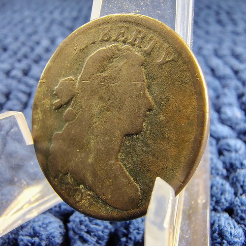 1803 Draped Bust Large Cent - Small Date & Large Fraction - G Details - Picture 2 of 14