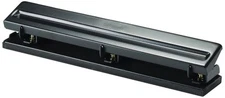 Standard 3 Hole Punch with 8 Sheet Capacity Black 90099