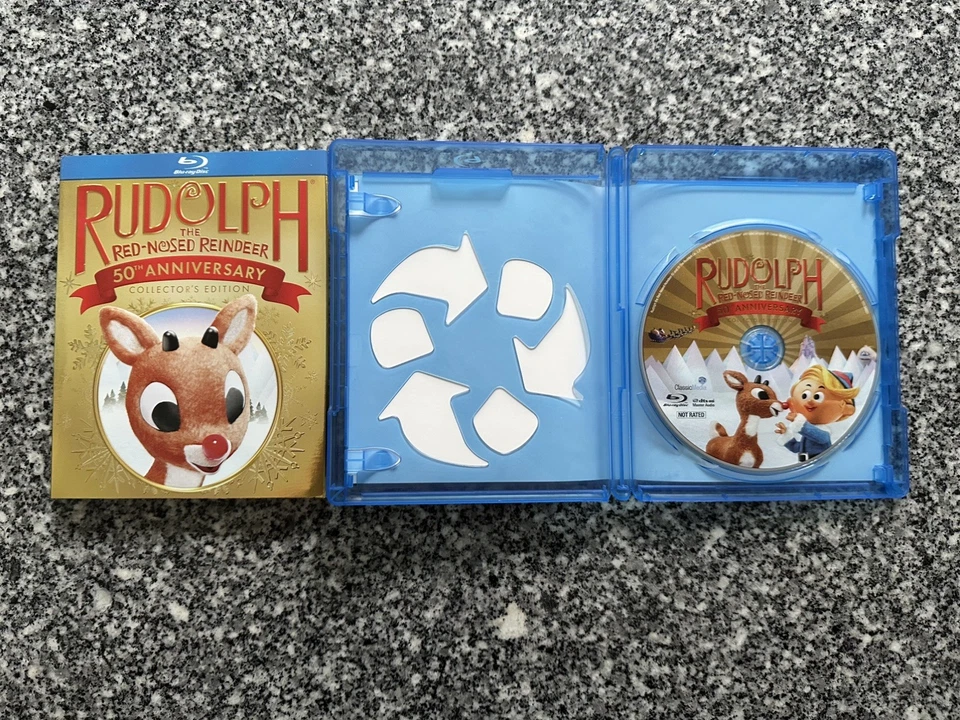 Christmas Blu Rays - Rudolph, Santa Claus, The Grinch, and Elf - Image 3 of 4