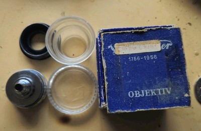 Antique Austrian Voigtländer Lense With Rare 1756-1956 anniversary box 
