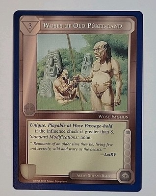 MIDDLE-EARTH CCG MECCG WOSES OF OLD PUKEL-LAND WIZARDS UNLIMITED METW TWUL RARE