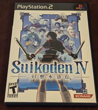 Suikoden IV 4 - PlayStation 2 PS2 - CIB Complete Tested