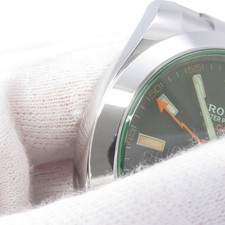 ROLEX Milgauss 40mm Stainless Steel Black Dial 116400GV 4