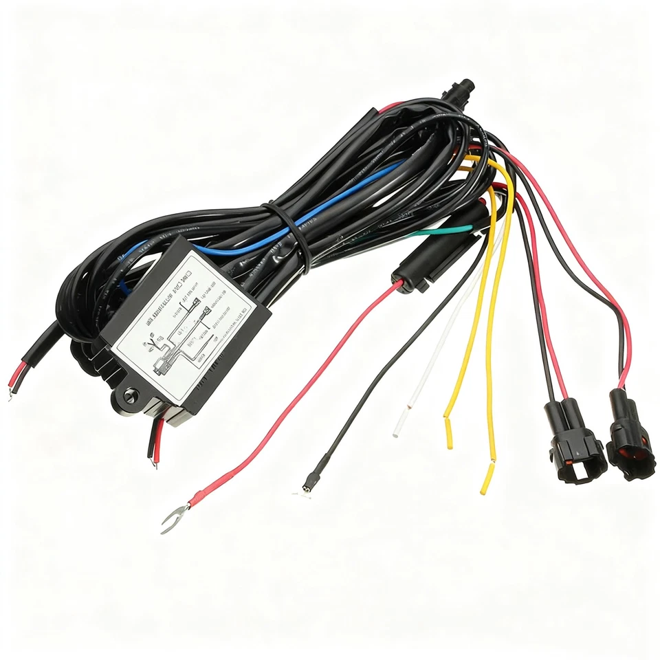 LED Daytime Running Light DRL Relay Harness Automatic Control On Off Module Box - Image 4 of 4