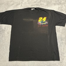 Vintage 1998 Jeff Gordon Back Graphic T Shirt XL NASCAR