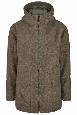 Pikeur Damen TEDDYFLEECE JACK. greige Fleece- und Softshell Sports HW 25 - Bild 1 von 4