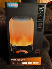 Govee Table Lamp 2 Pro x Sound by JBL, Smart Cordless Table Lamp with Speaker,