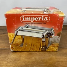 Imperia Pasta Maker Machine SP-150 New in Box Made In Italy