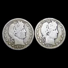 1904-O 1911-D Barber Quarter Silver Lot ---- Nice Details Coin Lot ---- #167M