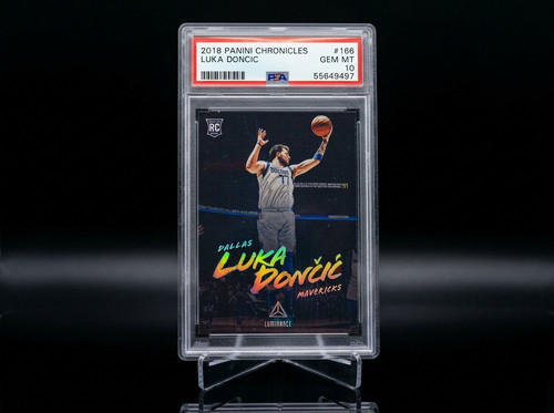2018 Panini Chronicles Luka Doncic Luminance RC | Mavericks PSA 10 Rookie GEM 🔥