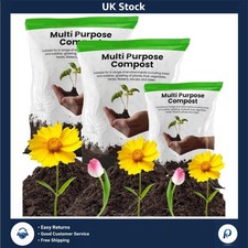 Versatile 60L Compost Bags: Ideal for Indoor & Outdoor Plant Growth Enhancement 0.50 per litre