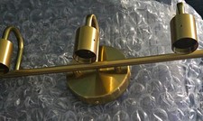 Gold 3-Light Vanity Wall Sconce