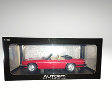 AUTOart 1/18 Jaguar XJ-S Convertible Red Millennium Used Boxed