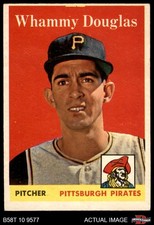 1958 Topps #306 Whammy Douglas Pirates 4 - VG/EX