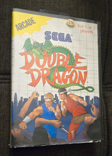 SEGA Double Dragon Sega Master System NTSC-U/C Multiplayer Arcade 1988 w/ Case