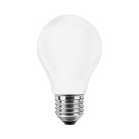 Led Birnenlampe, E27, 4.5W 2700K 470Lm, Glas Opal