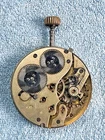 Antique 43mm IWC / International JWC Mechanical  Pocket Watch Movement 301