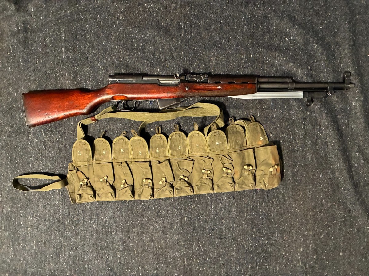 Original Surplus Chinese Army Type 56 SKS 7.62x39 Chest Rig Ammo