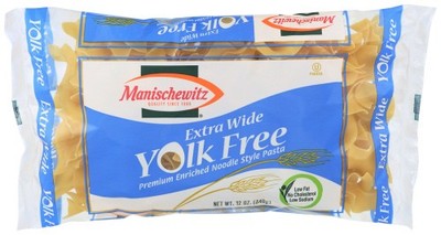 Manischewitz Noodle Yolk Free Xwide 12 OZ Pack Of 12