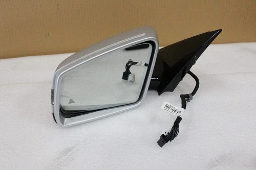 W212 Mercedes Driver Left Side Rear View Door Mirror Cover Glass Turn Signal OEM
