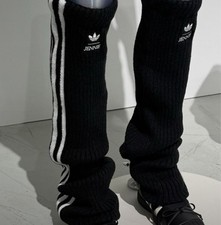 JENNIE Collaboration Black High Knee Leg Warmers LD4843 Korean Fashion