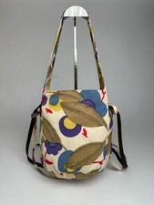 Borsa a tracolla vintage Marni in tela multicolore