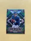 2025 Panini Prizm Jaxson Dart Emergent Rookie Green Wave Prizm New York Giants
