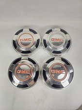 1973-1987 Gmc 12 Ton Truck Dog Dish Wheel Hubcaps Gm Oem Set Of 4