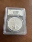 2014 Silver Eagle PCGS MS69 First Strike, Foil Label