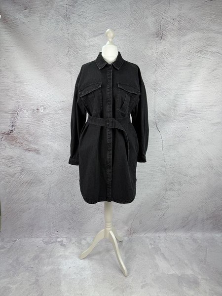 Women Gestuz Dress Black Denim 40 / L / 48
