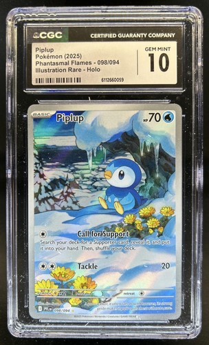 Piplup — Phantasmal Flames