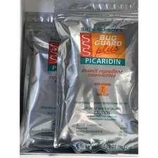 Avon Lot of 2 Skin So Soft Bug Guard + Picaridin Towelettes 8's