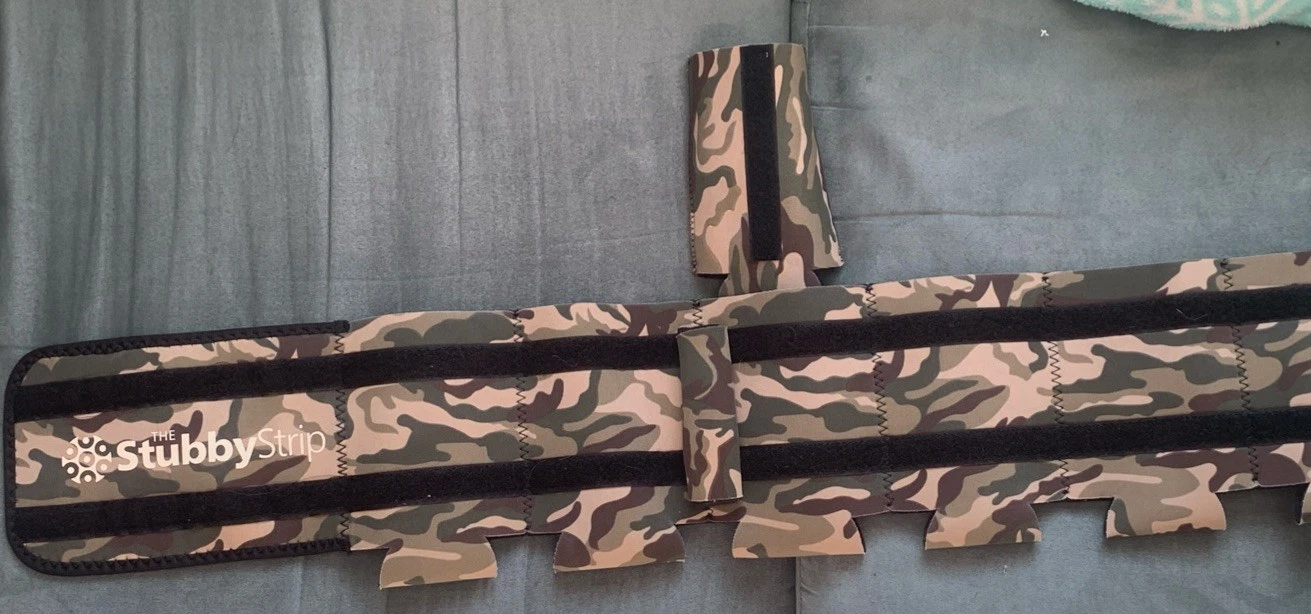 The Premium StubbyStrip Beverage Holder Neoprene Bottle -Camo Set Of 2
