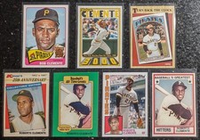 Roberto Clemente 7-Card Lot ⚾From 1982 + on⚾  EX to NM
