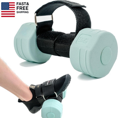 Feet Dumbbell Attachment, Tibialis Trainer Ankle Straps for Feet Weight Lifting