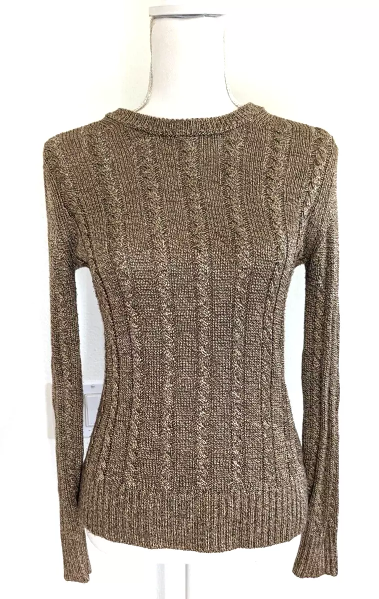 Massimo dutti cable knit sweater clearance