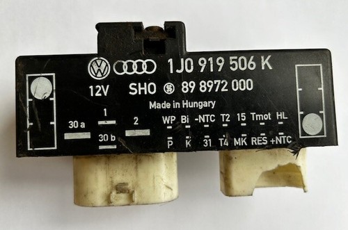 Audi A4 VW Lüftersteuergerät Steuergerät Kühlerlüfter Lüfter Relais 1J0919506K *