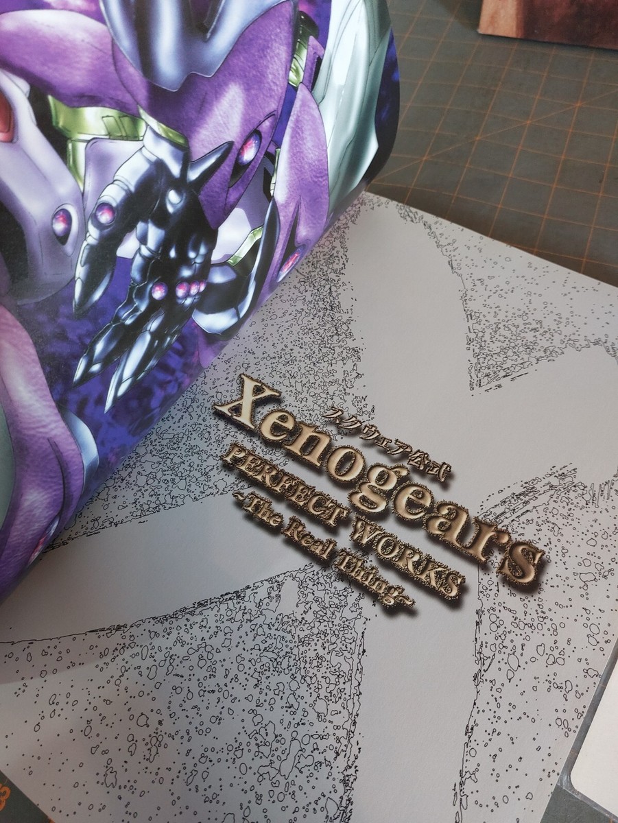 Xenogears Perfect Works Official Art Book The Real Thing