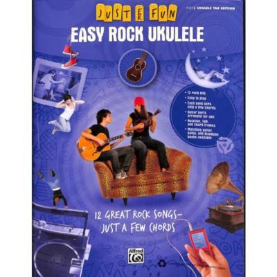 % Just for Fun - Easy Rock Ukulele Noten TAB NEU! 978-0-7390-6461-0 % reduziert