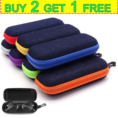 Portable Eyewear Cases Cover Sunglasses Hard Case For Women Men Glasses Box.