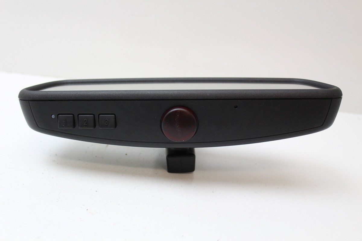 2011 11 Bmw X5 Interior Rear View Mirror Black E11025891 GNTX-480
