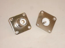 MGS 9100 UHF FEMALE QC CONNECTORS PAIR FOR BIRD 43 THRULINE WATTMETER 4240-050