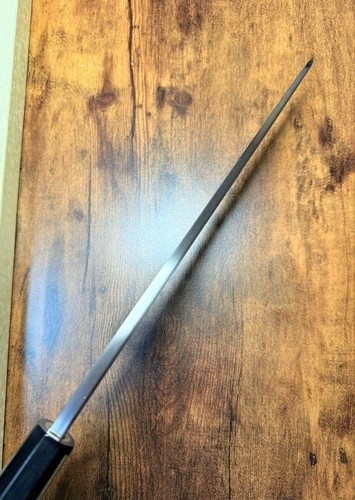 Sakai Shiratsuru Deba Japanese Kitchen Knife 270mm White Steel #2 New - Picture 8 of 8