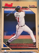 1996 Bowman Robert Smith #296 Atlanta Braves