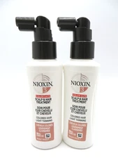 NIOXIN SYSTEM # 3 SCALP & HAIR TREATMENT  3.38 OZ (Lot of 2)