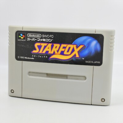 Super Famicom STAR FOX Nintendo Cartridge Only sfc | eBay