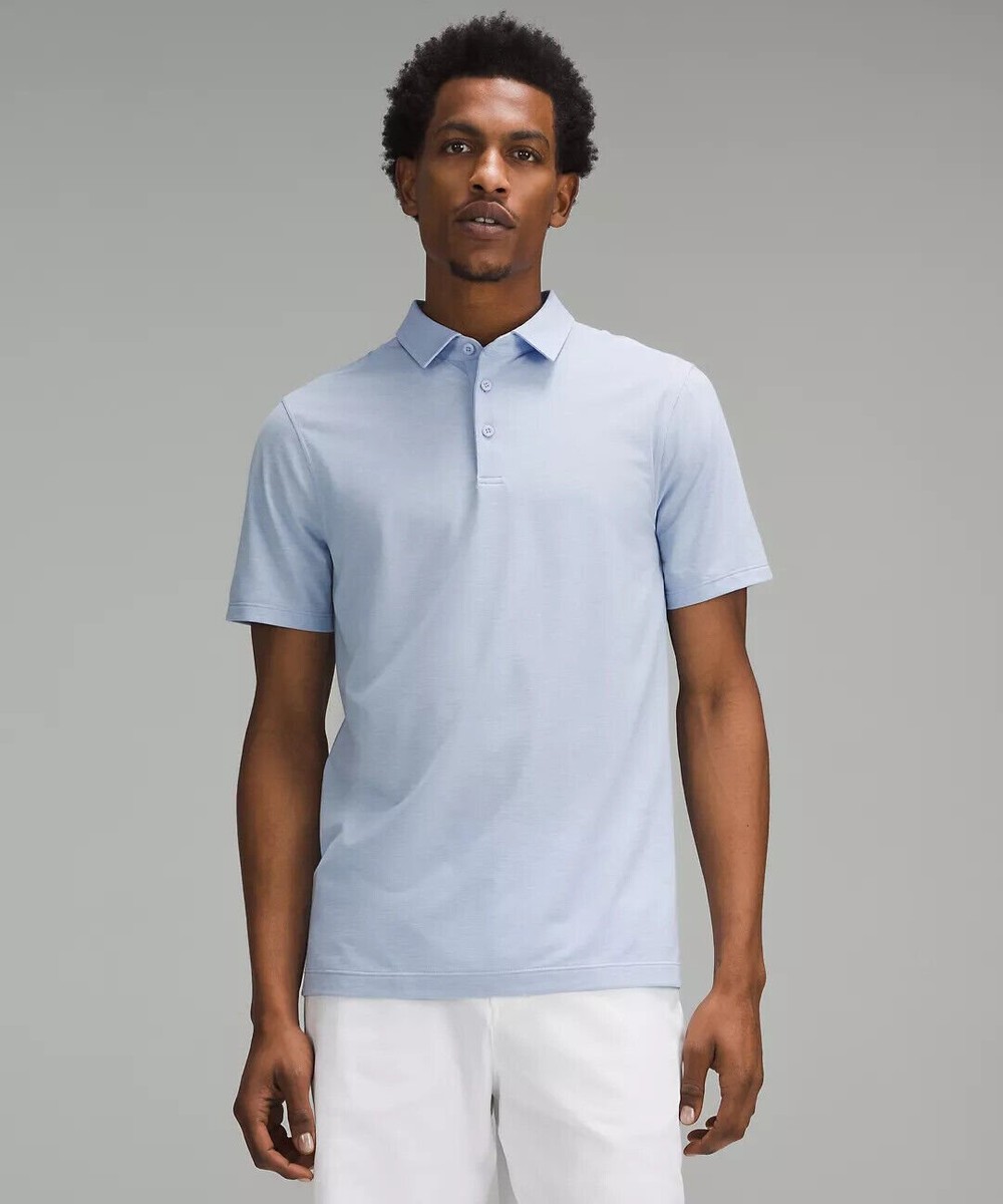 トップス lululemon Team EMJ  Evolution polo Lululemon Evolution Polo - Heathered Green Haze - lulu fanatics