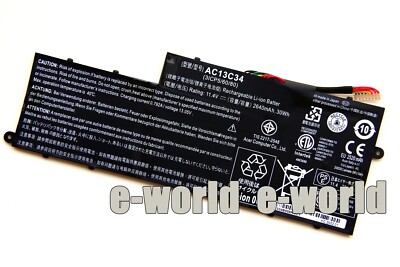 New Genuine AC13C34 Battery For Acer Aspire V5-122p V5-122P-0408 V5-122P-0467