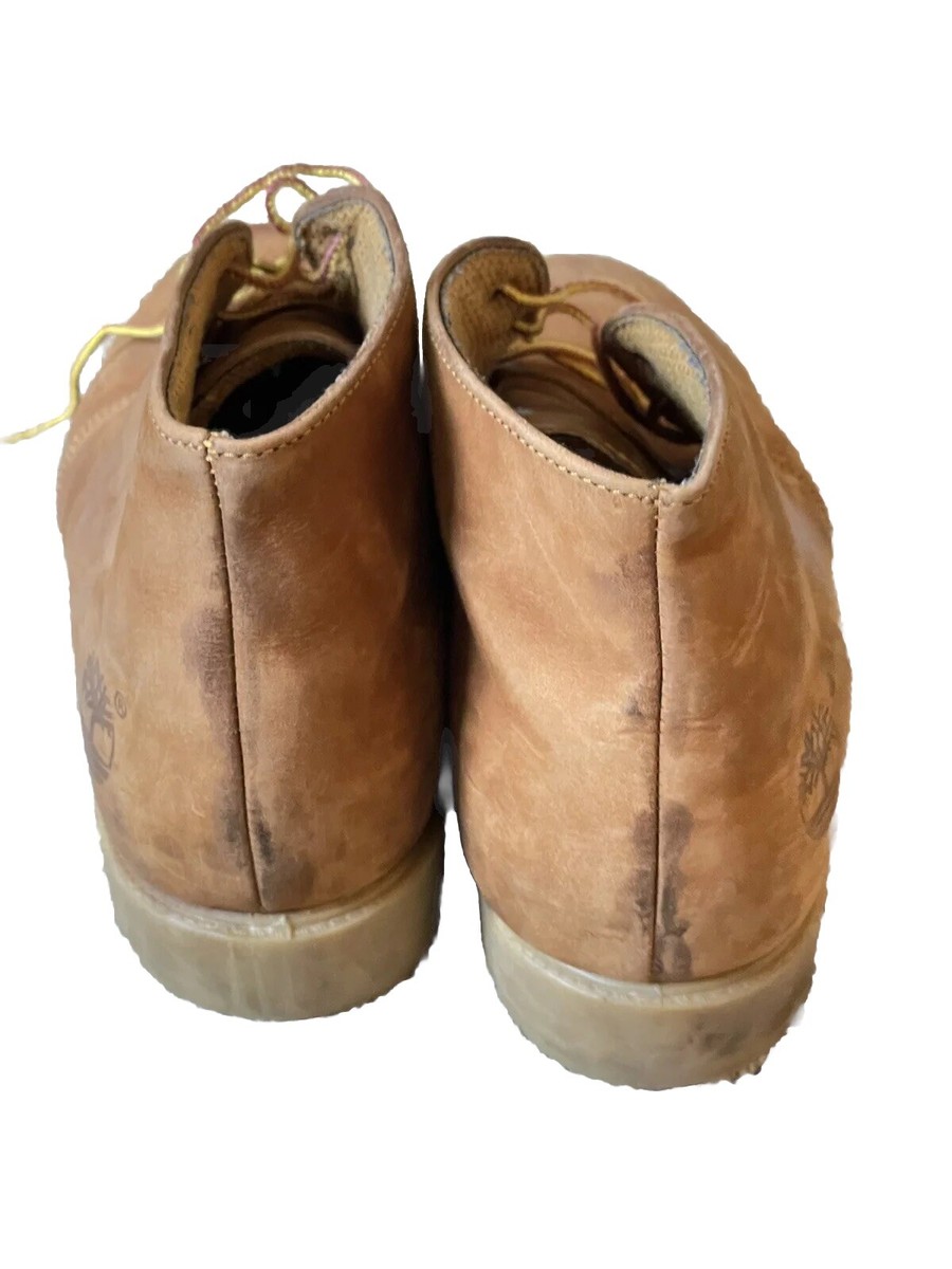 Timberland Men\'s Tan Chukka Boots pre-owned size(13) men’s Men main image 4